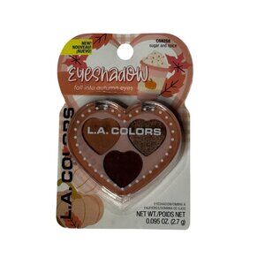 L.A. Colors Sugar & Spice Eyeshadow Palette – Fall Shades New